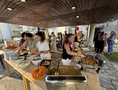 Leckeres Essen, Spaß und Austausch