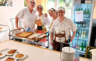 Das Serviceteam beim Oktoberfest.