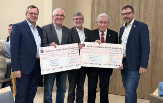 Überreichung der Spende