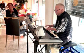 Tobias Merkel sorgte für die musikalische Untermalung des Festes.