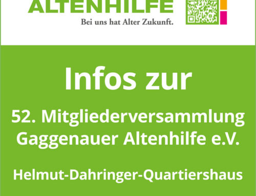 Mitgliederversammlung des Gaggenauer Altenhilfe e.V. – Herausforderungen bestimmen die Arbeit