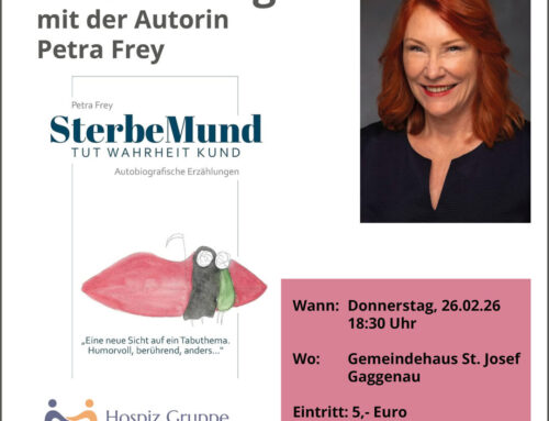 Vorankündigung / Buchlesung: SterbeMund -Tut Wahrheit kund