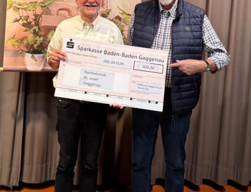 Stiftung Altenhilfe unterstützt den Rentnerclub St. Josef